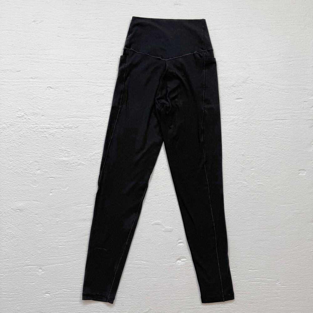 Offline By Aerie Real Me Extra 7/8 Crossover Leggings Black, Size Small - Picture 5 of 5
